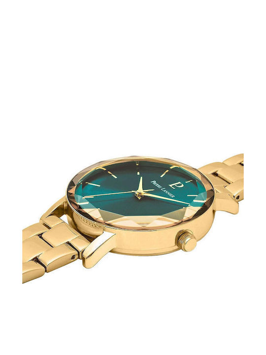 Pierre Lannier Damen Uhr mit Gold Metallarmband