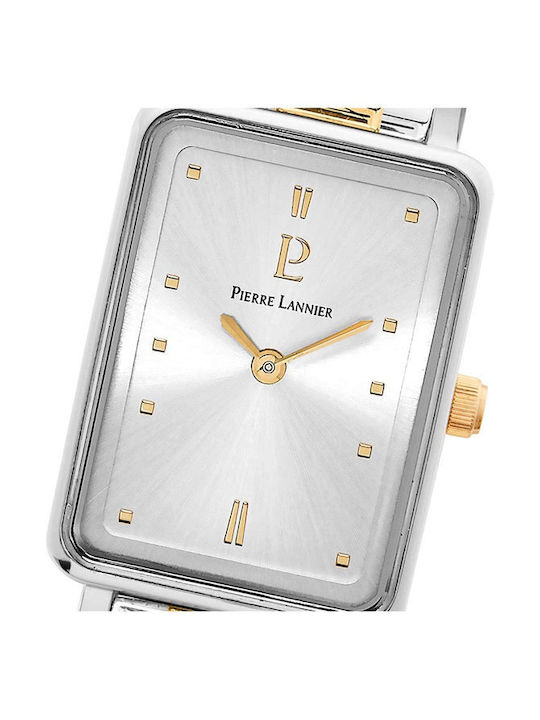 Pierre Lannier Uhr mit Gold / Gold Metallarmband
