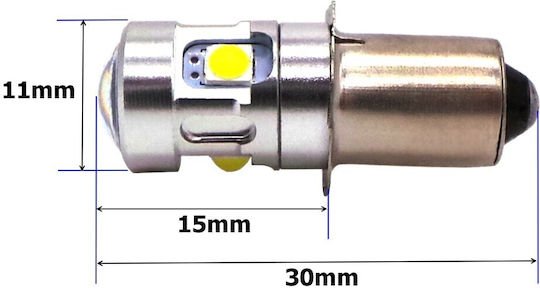 Led Bulb Px13.5, P13, P13.5s 6v For Flashlights