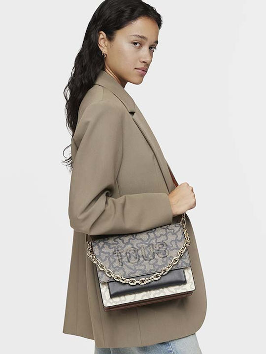Toiletry Bag M.audree Chain K Icon in Beige color 26cm