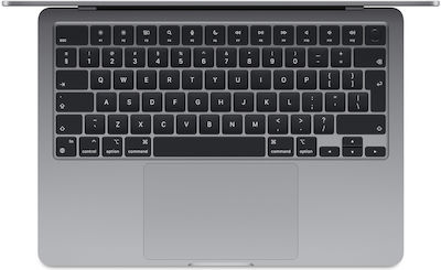 Apple MacBook Air 13" (2024) 13.6" Retina Display (M3-8-core/16GB/512GB SSD) Space Gray (GR Keyboard)