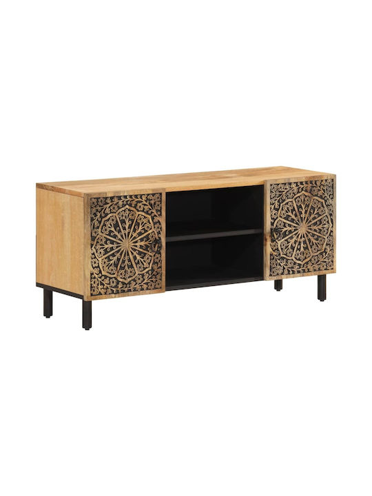 TV Stand Mango wood L105xW33xH46cm