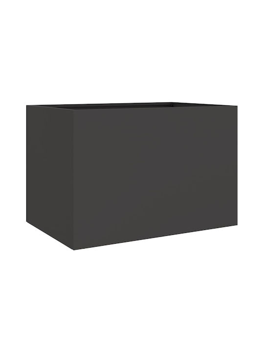 vidaXL Planter Box 62x40cm Black 841595