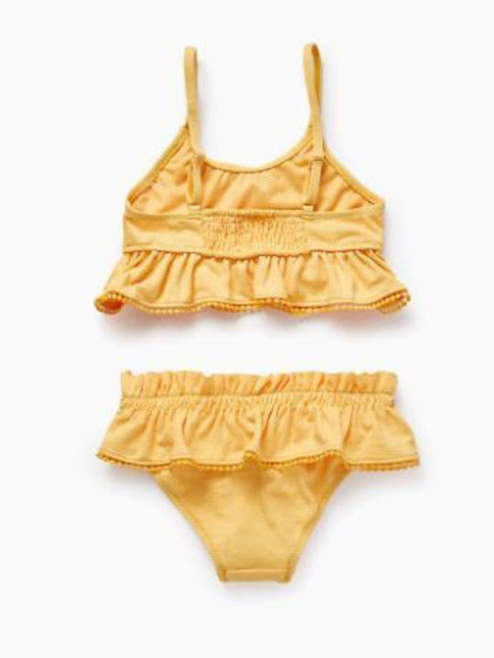 HappyNest Costum de baie pentru copii Bikini YELLOW