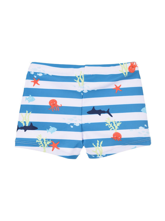 Superheroes Kids Swimwear Swim Shorts Blue (blue)