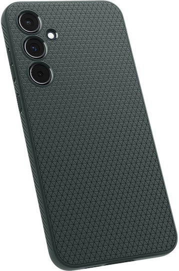 Spigen Liquid Air Back Cover Plastic / Silicone 0.3mm Green (Galaxy A55)