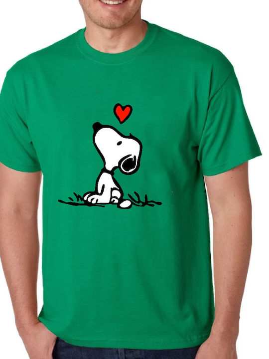 Fruit of the Loom Snoopy Love Original T-shirt Βαμβακερό