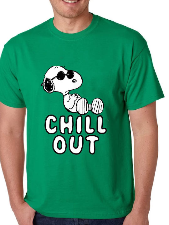 Fruit of the Loom Snoopy Chill Out Original T-shirt Βαμβακερό