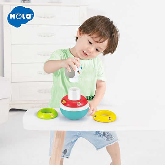 Hopa Mythisches Roly Poly Einhorn mit Ringen zum Stapeln