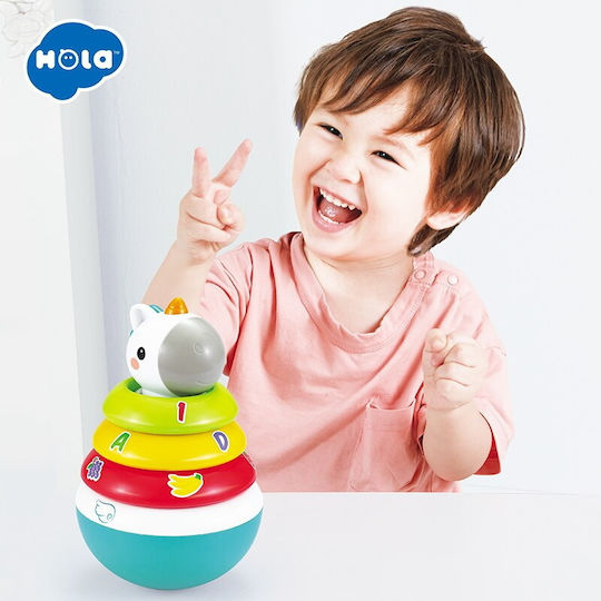 Hopa Mythisches Roly Poly Einhorn mit Ringen zum Stapeln