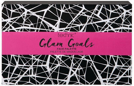 Technic Glam Goals Σετ Μακιγιάζ για Μάτια, Χείλη & Φρύδια 7τμχ