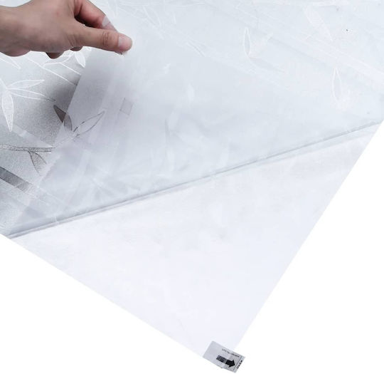 vidaXL Sticker Display Decorative Sandblasting 90cm x 5m Transparent Window Film 155840 1pcs