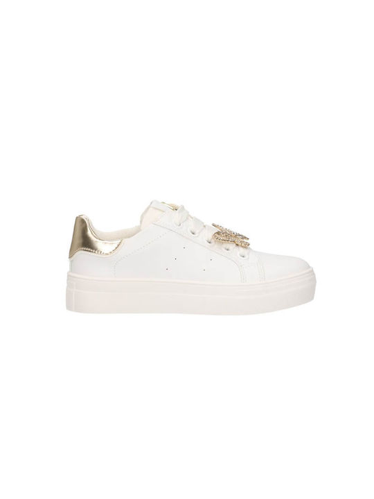 Angel Kids Sneakers White