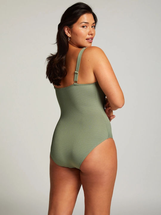 Costum de baie întreg Verde