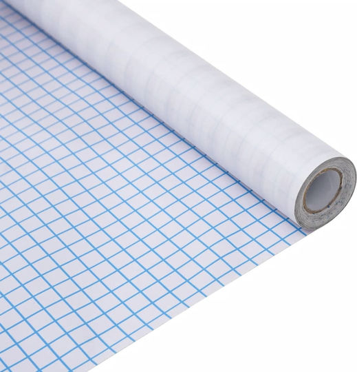 vidaXL Αυτοκόλλητο Βιτρίνας Αμμοβολής 45cm x 10m Διάφανο 155750 1τμχ