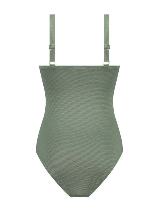 Costum de baie întreg Verde