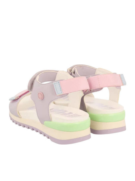 Kindersandalen Flieder