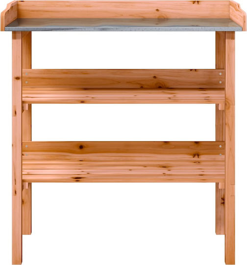 vidaXL Blumentopf-Regal Holz Braun 78cmx38cmx82.5cmcm.