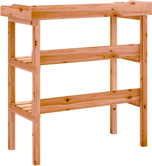 vidaXL Blumentopf-Regal Holz Braun 78cmx38cmx82.5cmcm.