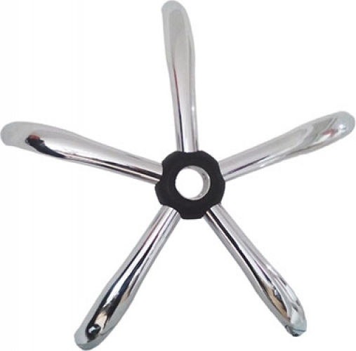 Metal Base for Executive Chair, 56 cm, Silver