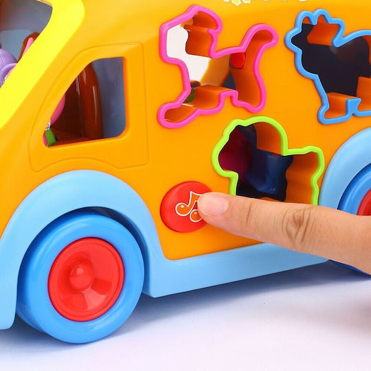 Hola Toys Vehicle Shapes with Light and Sounds for 18++ Months