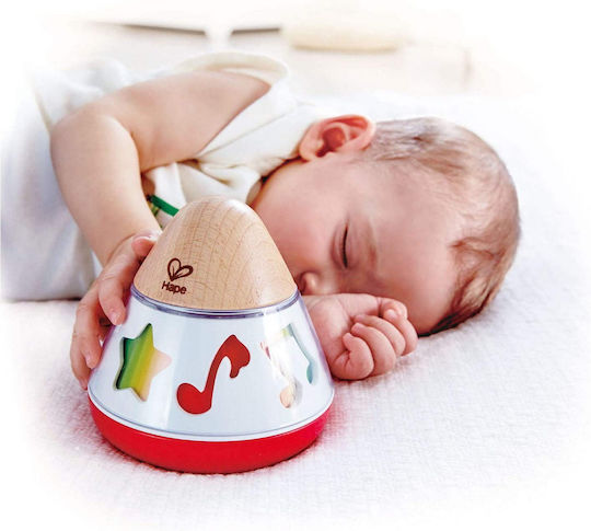 Hape Βρεφικό Παιχνίδι Περιστρεφόμενο από Ξύλο με Μουσική για Νεογέννητα