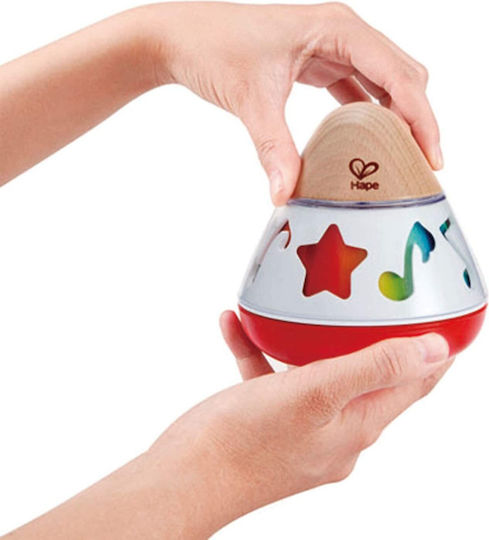 Hape Βρεφικό Παιχνίδι Περιστρεφόμενο από Ξύλο με Μουσική για Νεογέννητα