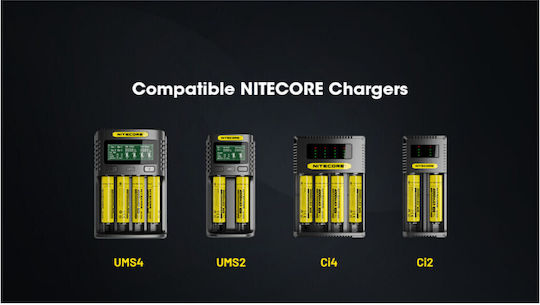NiteCore Επαναφορτιζόμενη Μπαταρία 18650 4000mAh 3.6V 1τμχ