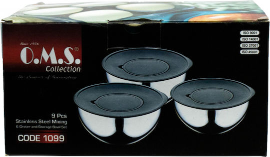 OMS Collection Кутия за обяд Inox Сив 1бр