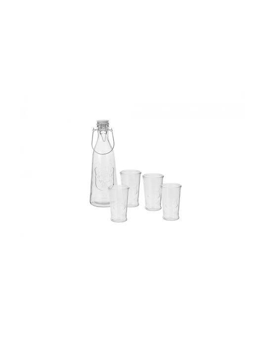 Excellent Houseware Krug Glas 1000ml 1Stück