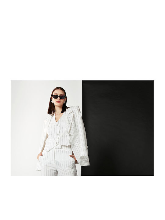 Dejavu Blazer pentru femei Sacou White