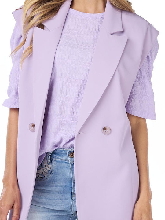 Lilac Γυναικείο Γιλέκο