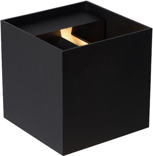 Lucide Lightning Single LED Warm White Spot in Black Color