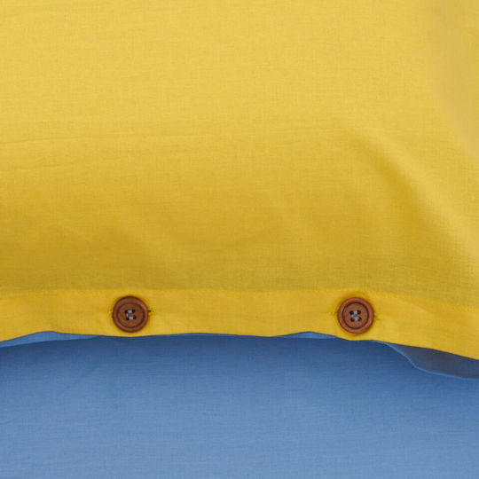 Heinner Set Dublu 200x220cm Yellow/blue