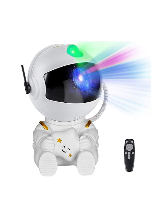 Kids Night Light Astronaut LED with Color Changes - Nebula Astronaut Projector