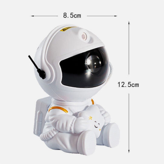 Lumină de noapte pentru copii Astronaut LED cu schimbare de culori - Proiector Nebuloasă Astronaut