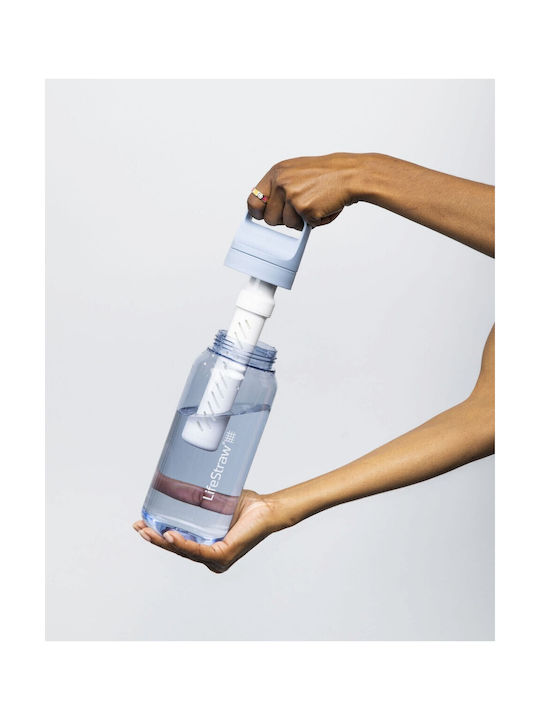 Lifestraw Παγούρι Πλαστικό με Φίλτρο 1000ml Μπλε