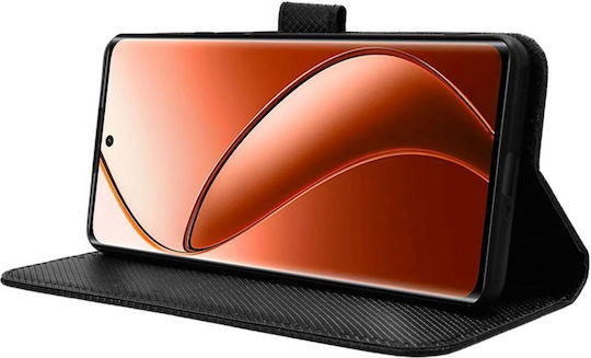 Wallet Piele artificială Negru (Xiaomi 12 Pro)