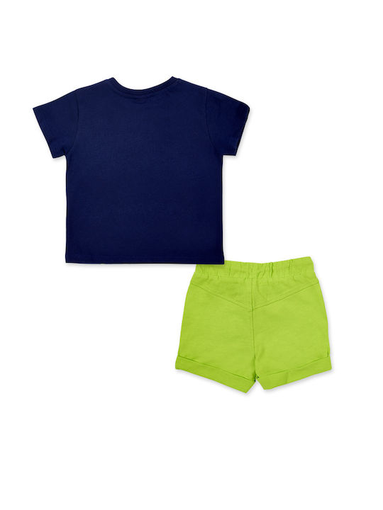 Tuc Tuc Kids Set with Shorts Summer 2pcs Blue