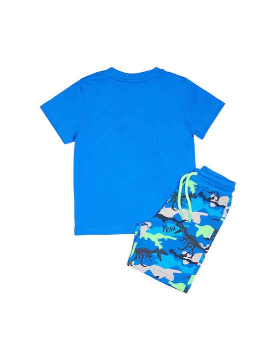 Sprint Kids Set with Shorts Summer 2pcs Blue