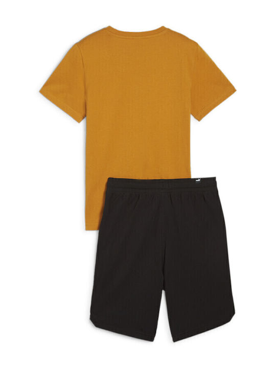 Kinder-Set mit Shorts Sommer 2Stück Orange