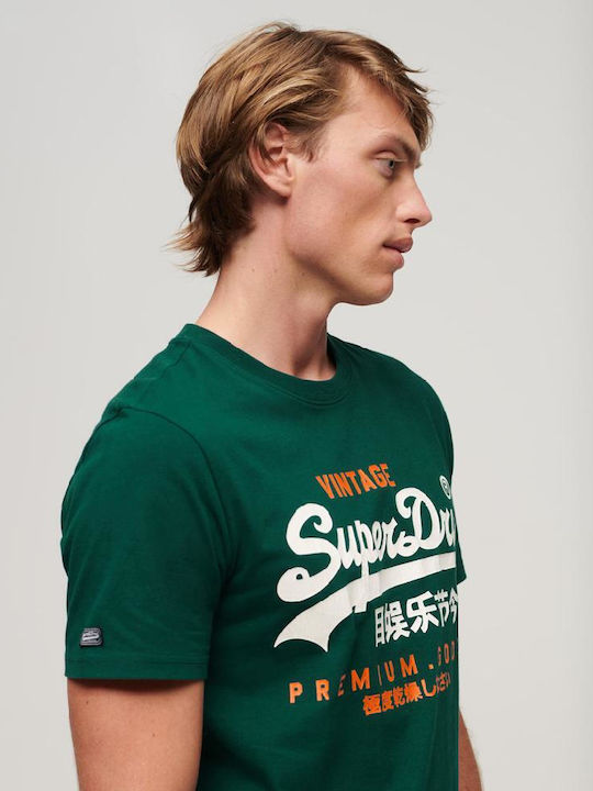 Superdry D1 Ovin T-shirt Pine Green