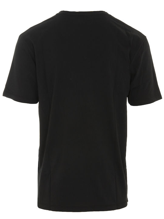 Dirty Laundry Herren T-Shirt Kurzarm mit V-Ausschnitt Black