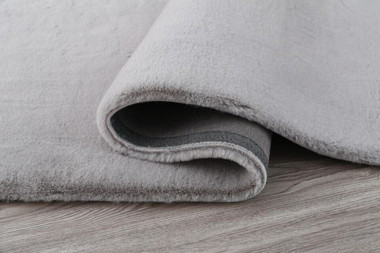 Heinner Hrfrug140gri Χαλί Ορθογώνιο Shaggy Γκρι 70x140cm