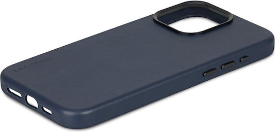 Decoded Back Cover Δερμάτινο / Σιλικόνης Γκρι (iPhone 15 Pro Max)