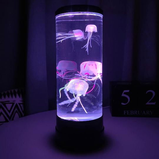 Kleine Quallenlampe mit USB Quallen-Lavalampe Mds965