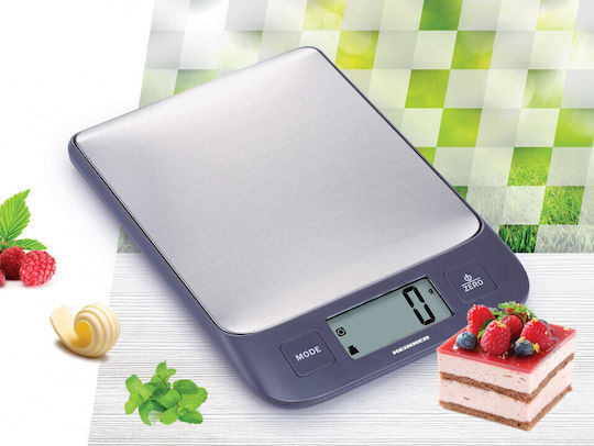 Heinner Digitale Küchenwaage bis 5kg Grau