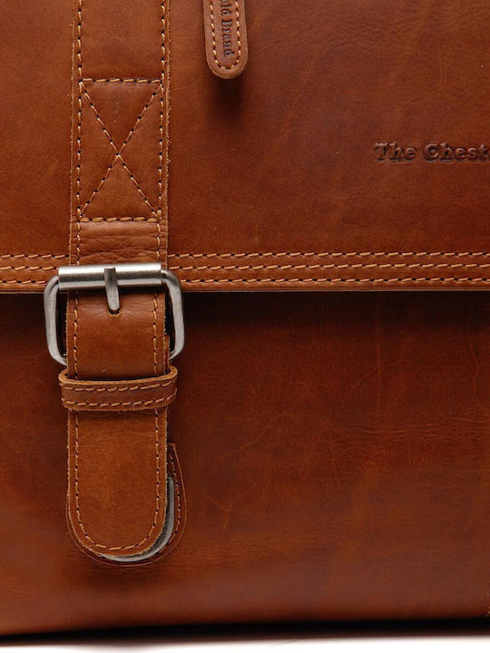 The Chesterfield Brand Imperia Tasche Fall für Laptop 15" in Braun Farbe
