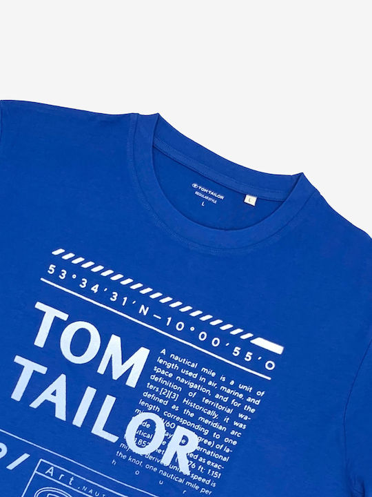 Tom Tailor Men's Blouse Blue