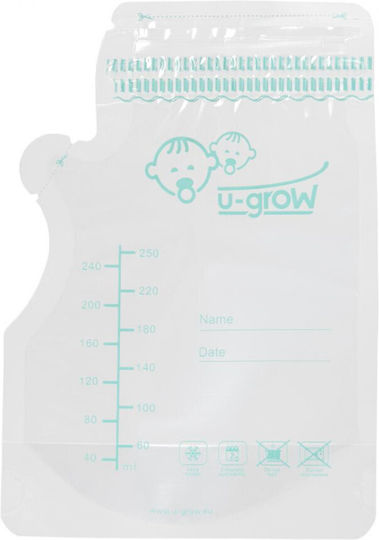 U-Grow Σακουλάκια Αποθήκευσης Μητρικού Γάλακτος 30τμχ